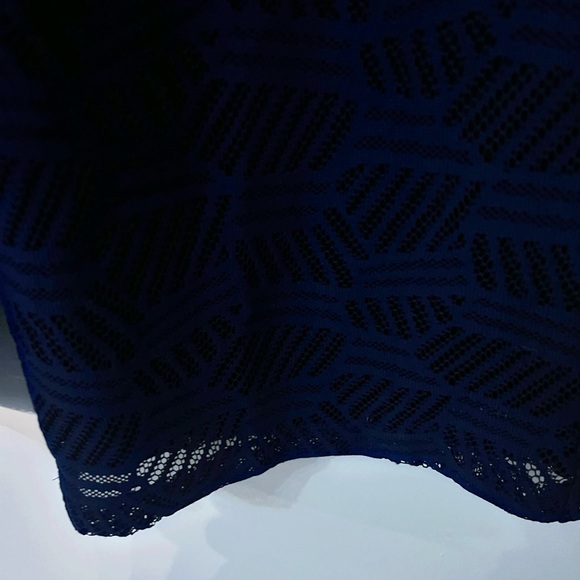 Chico's Womens Lace Lined  Elastic Waist Casual Pull On Pants (XS) 0 Blue - Picture 3 of 6